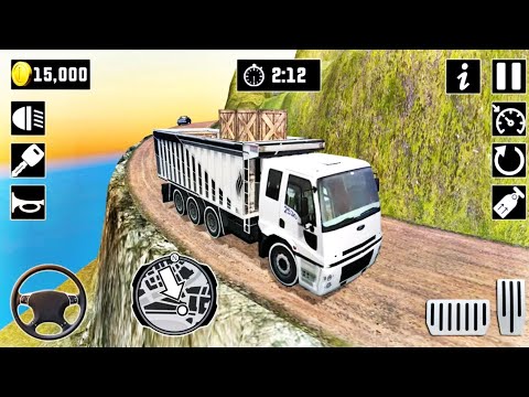 Trolley Tractor Mountain Driving Android Gameplay | Truck Game | Truck Driving #games #gameplay