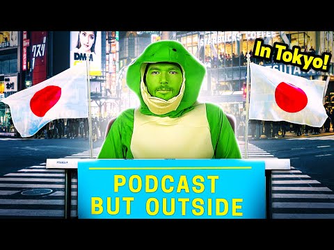 Outside Tokyo's Shibuya Crossing w/ Lyle the Therapy Gecko