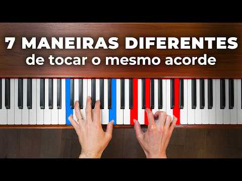 Como usar VOICINGS no teclado (aula para iniciantes)
