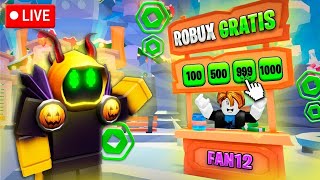 DONANDO ROBUX EN DIRECTO EN PLS DONATE Y DONATE TO ALL