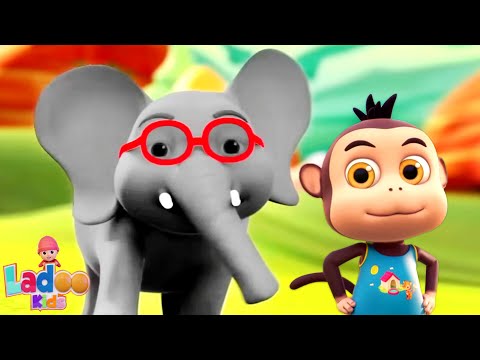 Ek Mota Hathi Ghumne Chala, एक मोटा हाथी, Chunnu Munnu Cartoon + Best Kids Songs and Hindi Rhymes