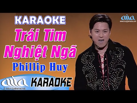 Karaoke Trái Tim Nghiệt Ngã | Phillip Huy – Karaoke Nhạc Vàng Trữ Tình Tone Nam – Asia Karaoke