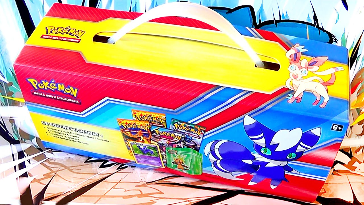 Ouverture du Coffret Pokémon Valisette Mistigrix : Un Mini Coffret Transportable !