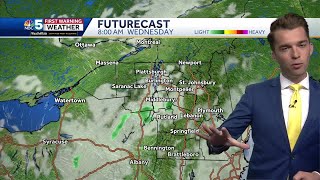 Staying cool, few spot showers Wednesday (08-26-25)