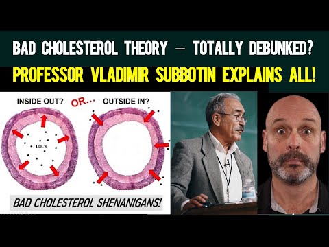 Cholesterol/LDL Hypothesis DESTROYED - Prof Vladimir Subbotin exposes LDL Lies!