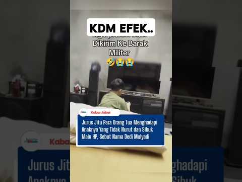 EFEK KEBIJAKAN KDM #kdm #dedimulyadi #beritaterkini #news #fyp