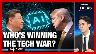 YouTube video thumbnail: US-China AI War: Can Washington Outclass Beijing's Tech Competition?