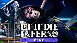 Let It Die Inferno - Demo Version Release Trailer | PS5 Games
