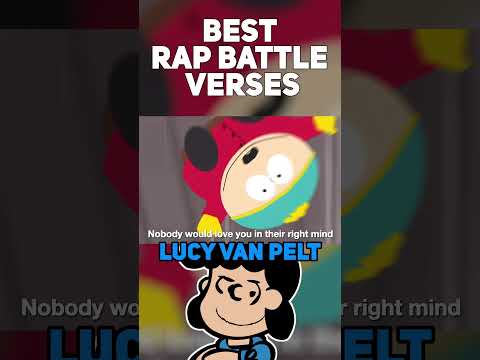 LUCY VAN PELT! (BEST RAP BATTLE VERSES) #rapbattle #peanuts #southpark #cartman