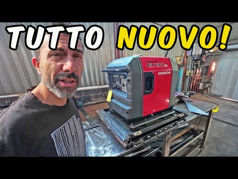 Costruiamo TUTTO NUOVO per questo generatore HONDA 😵 Sarà la VOLTA BUONA? 🔥  Lavori in OFFICINA!