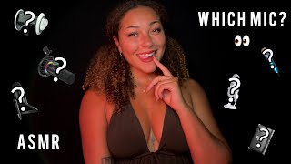 ASMR Guess The Mic 👀🎤 (8 DIFFERENT Microphones)