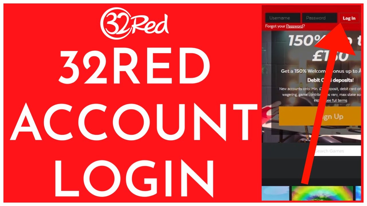 32red Casino Login  UK 2024