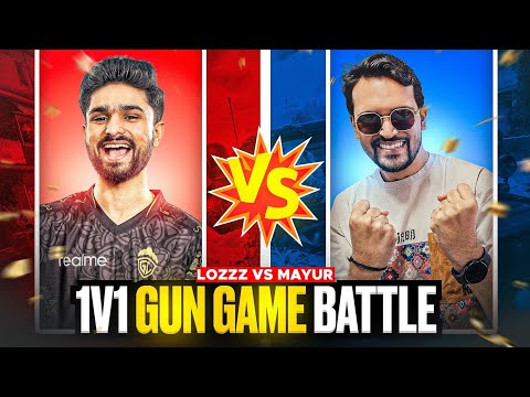 @LoLzZzGaming vs Mayur Gaming 1v1 GUN GAME BATTLE | Challenge gone wrong || Mayur Gaming