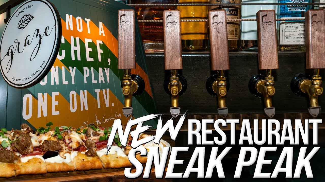 Exclusive first look at my new restaurant 4k