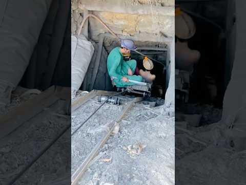Have you ever seen mining like this finding this hidden treasure Gold mining Black diamond and coal