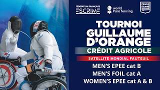 2026 William of Orange Para Fencing Satellite | Men and Women’s FOIL and EPEE - cat A & B - Part 2