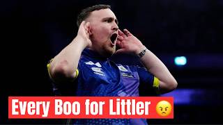 Every Time Luke Littler Was BOOED By Darts Fans 😠