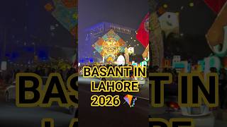 Basant in Lahore 2026 🪁 | Lahore Turns Yellow Again | Patang #viral #shorts