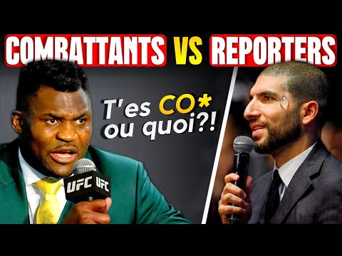 Quand les Combattants PERDENT LE CONTRÔLE sur des Journalistes IRRESPECTUEUX - Top 8