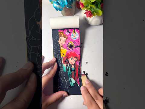 Scraping puzzle painting 💕✨🥰#relaxing #diy #art
