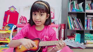 one little two little three little witches tutorial on ukulele with Aara