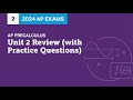 Unit 2 Review: Key Concepts and Practice Questions