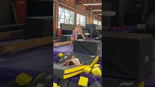 WWE how’d we do?🕺🏼@Corinne Nicewick #wwe #new #move #vlog #fails