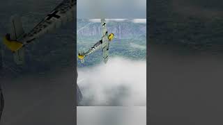 Bf109 dogfighting in WAR THUNDER  #germany #airbattle #warthunder
