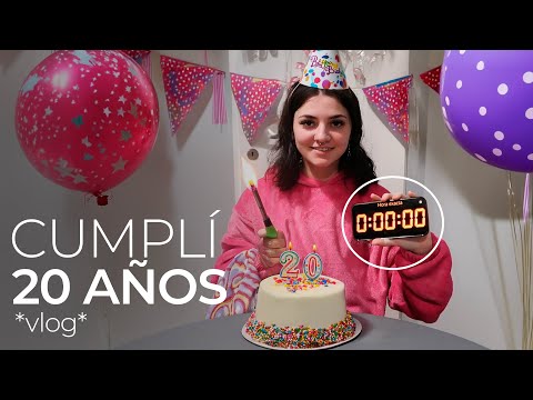 VLOG DE CUMPLEAÑOS *20 años*