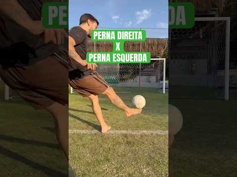 Perna direita x Perna esquerda #futebol #humor #bera