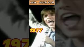 Miguel Bosé. Linda. 1977. #pop #español #musica #cantantes #baladas