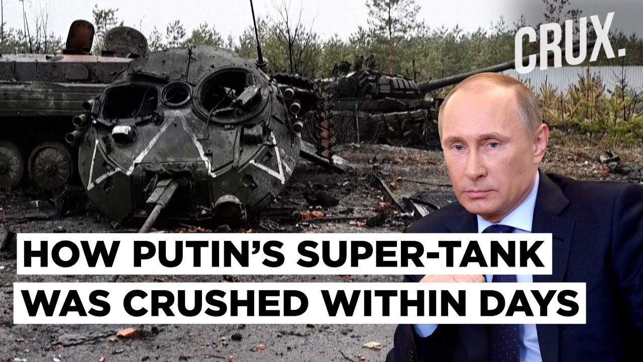 Setback To Putin l Russia’s Most Advanced T-90M Tank Destroyed Days After Deployment In Ukraine