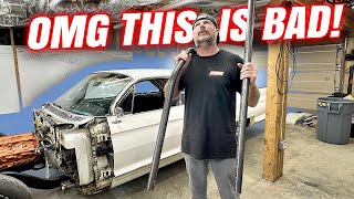 Starting Over! I Had To Build An Entirely New Rollcage For My Cadillac.  :(