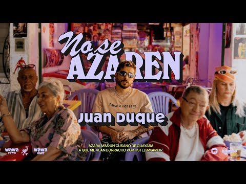 JUAN DUQUE - No Se Azaren | Visualizer