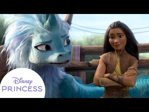 Raya's Plan to Defeat the Binturi's 🐉 | Raya and The Last Dragon | Disney Princess