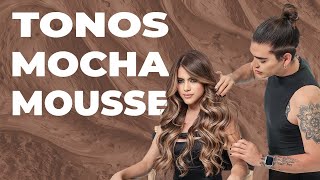 Tonos Mocha Mousse - Como matizar la decoloración