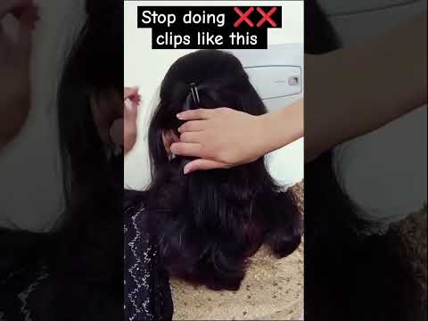๐โจ Medium ponytail hairstyle ๐บ#viralvideo #hairstyle #trending