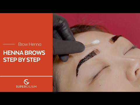 HENNA BROWS STEP BY STEP TUTORIAL - YouTube