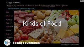 Kinds of Food