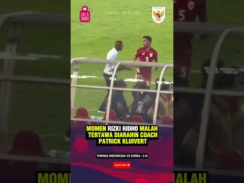 MOMEN BIKIN SENYUM RIZKI RIDHO BERSAMA COACH PATRICK KLUIVERT #rizkiridho