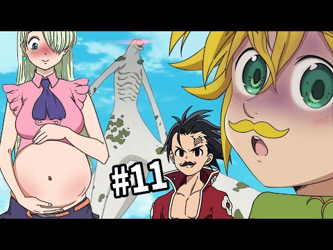 El Sucio Meliodas #11 ¡Serán papás! La boda de Elizabeth y el secreto de Ban y King - Parodia