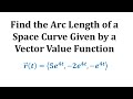 Arc Length and Integral Evaluation