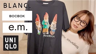 最近の購入品🏝️💦大至急夏服買い集めたTシャツ祭り