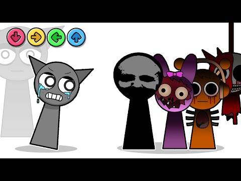 Incredibox Sprunki - horror version Sprunki VS Gray Sad Story😭 | Incredibox Animation | Awesome toon