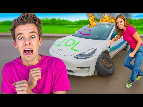 My Crazy EX Girlfriend DESTROYED My Car?!