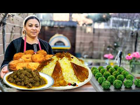 Turshu Plov & Gatlama - Traditional South Azerbaijani Culinary