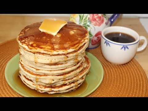 Pancakes Caseros Tiernitos y Esponjosos