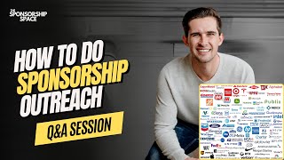How to do Sponsorship Outreach