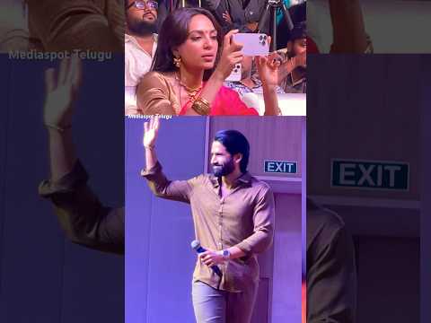 బుజ్జి తల్లే…ఫోటో తీయే | బొమ్మ అదిరింది కదే… #shobithadhulipala #with #nagachaitanya #thandel #love