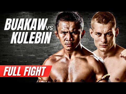 Buakaw Banchamek vs Andrei Kulebin | Epic Muay Thai Full Fight | Phoenix 1 | บัวขาวครองคู่ต่อสู้!